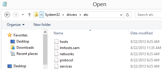 Block Internet sites on Windows using the hosts file images-Navigate to C Windows System32 drivers etc